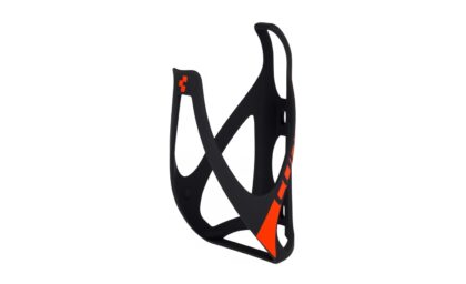 Cube Bottle Cage HPP Matt Black N' Flashred
